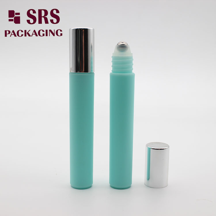 Printed 8ml Plastic Empty Skin Care Liquid Roller Bottle