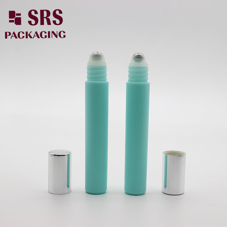 Printed 8ml Plastic Empty Skin Care Liquid Roller Bottle
