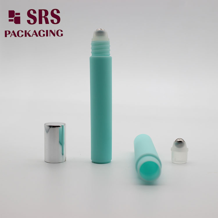 Printed 8ml Plastic Empty Skin Care Liquid Roller Bottle