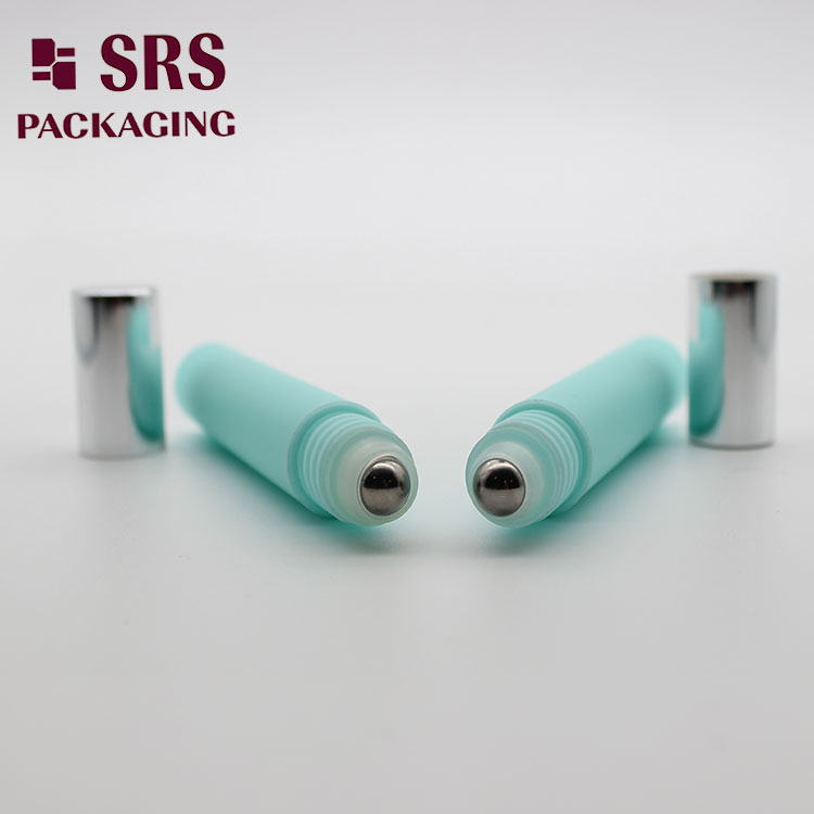 Printed 8ml Plastic Empty Skin Care Liquid Roller Bottle