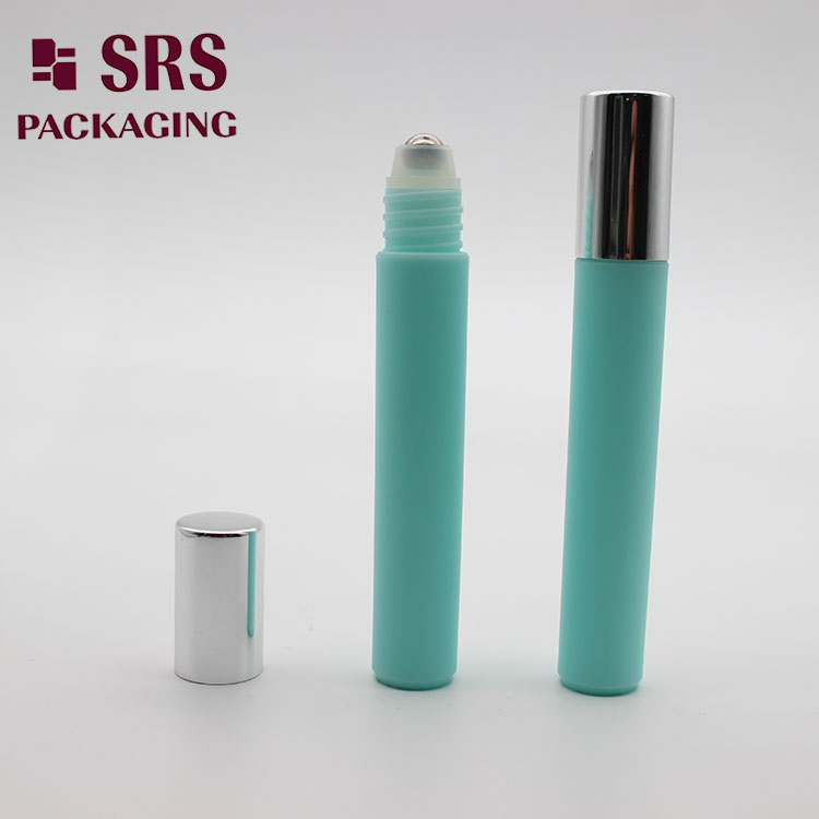 Printed 8ml Plastic Empty Skin Care Liquid Roller Bottle