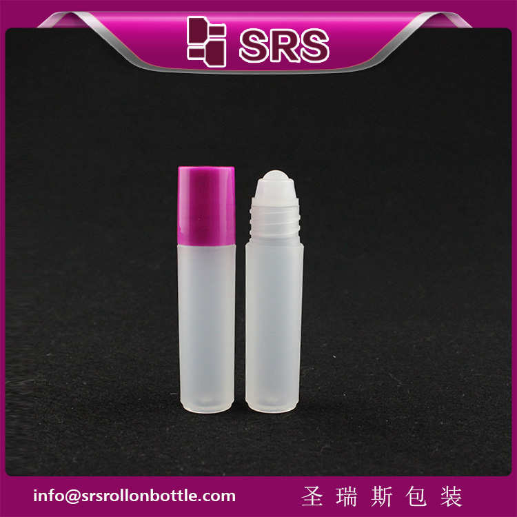 Plastic Perfume Roll on Bottle for Free Cosmetic Sample 5ml