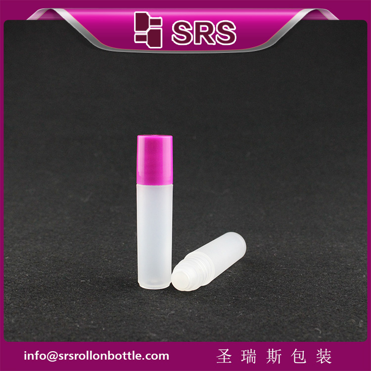 Plastic Perfume Roll on Bottle for Free Cosmetic Sample 5ml