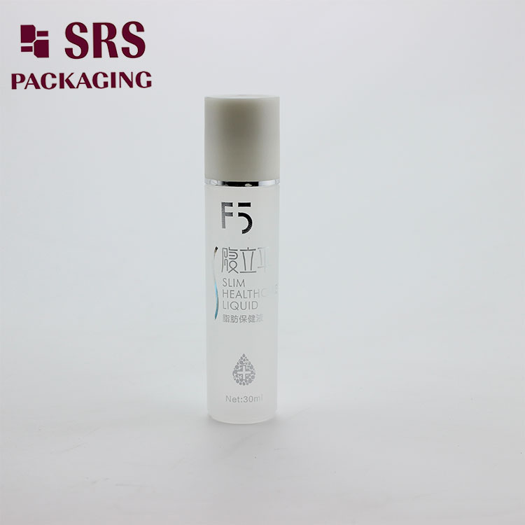 SRS Hot Sale Plastic Frost 30ml Roller Ball Deodorant Bottle