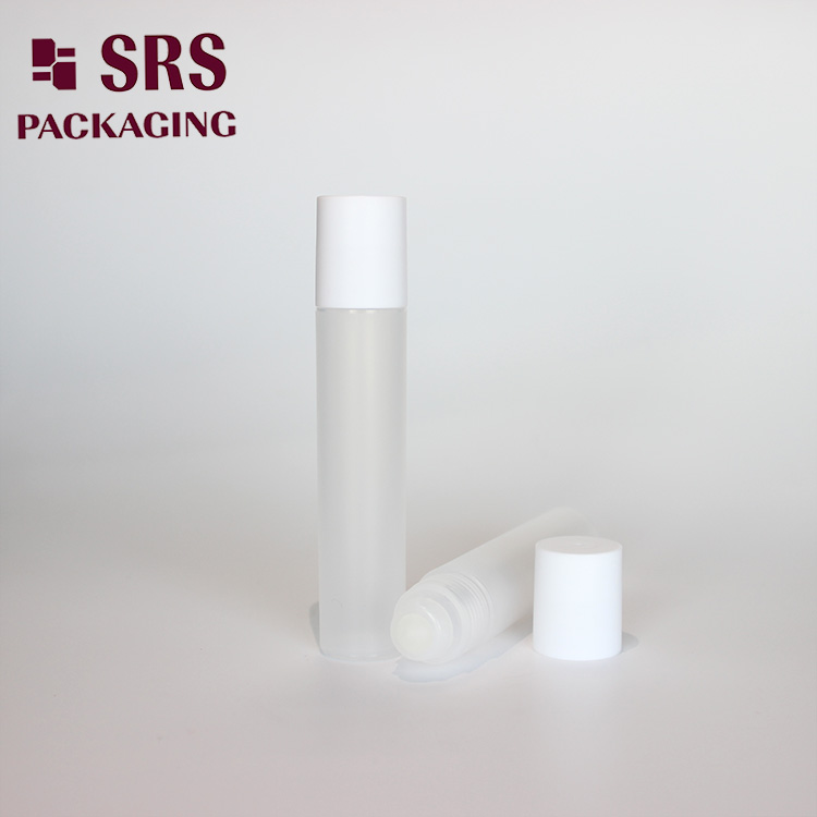 nature color round empty 20ml sample bottle roller ball