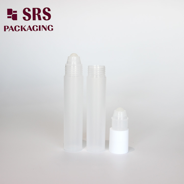 nature color round empty 20ml sample bottle roller ball