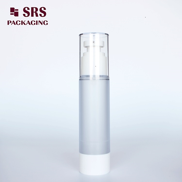 A027 SRS Packaging Empty Plastic Airless Lotion Bottle