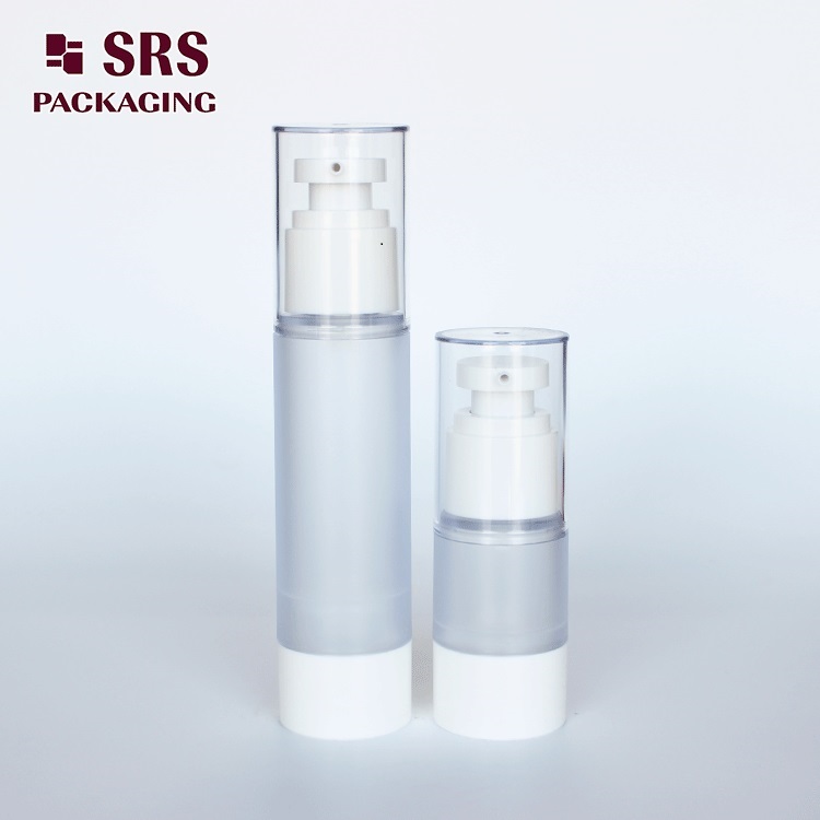 A027 SRS Packaging Empty Plastic Airless Lotion Bottle