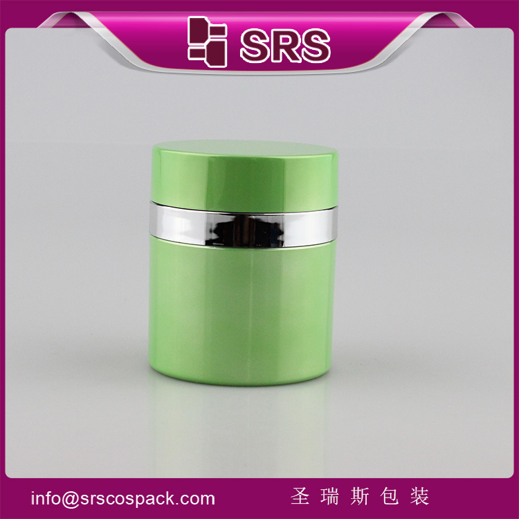 A100 double wall airless pump cream acrylic jar