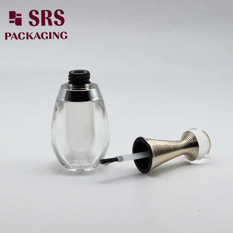 SRS Cosmetic Empty Mini Acrylic 8ml Nail Polish Bottle