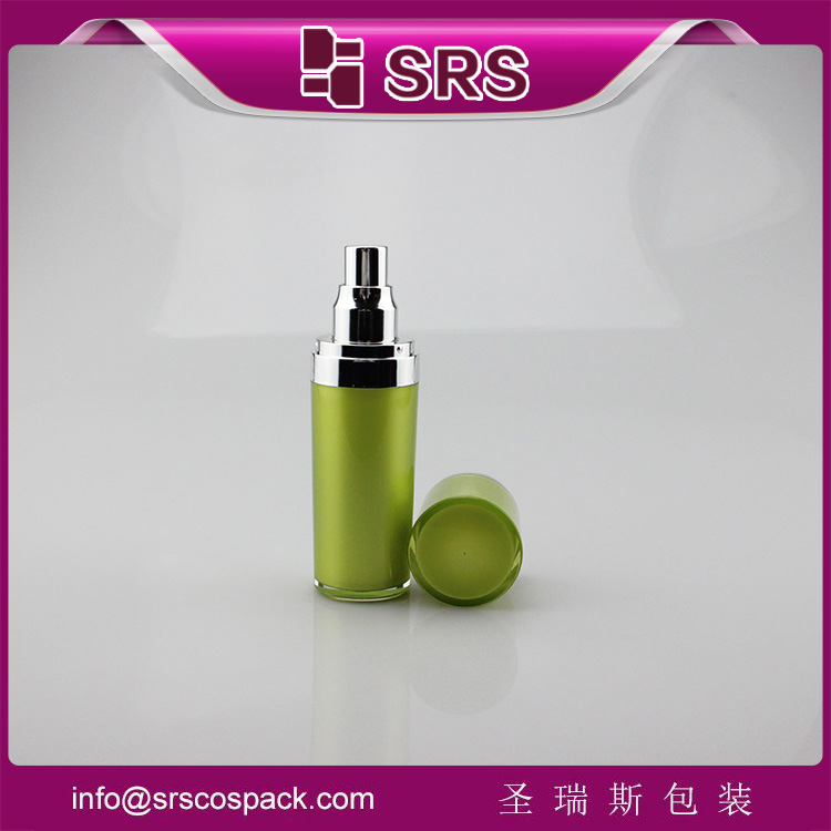 L030 plastic cone shape green 50ml body lotion packaging