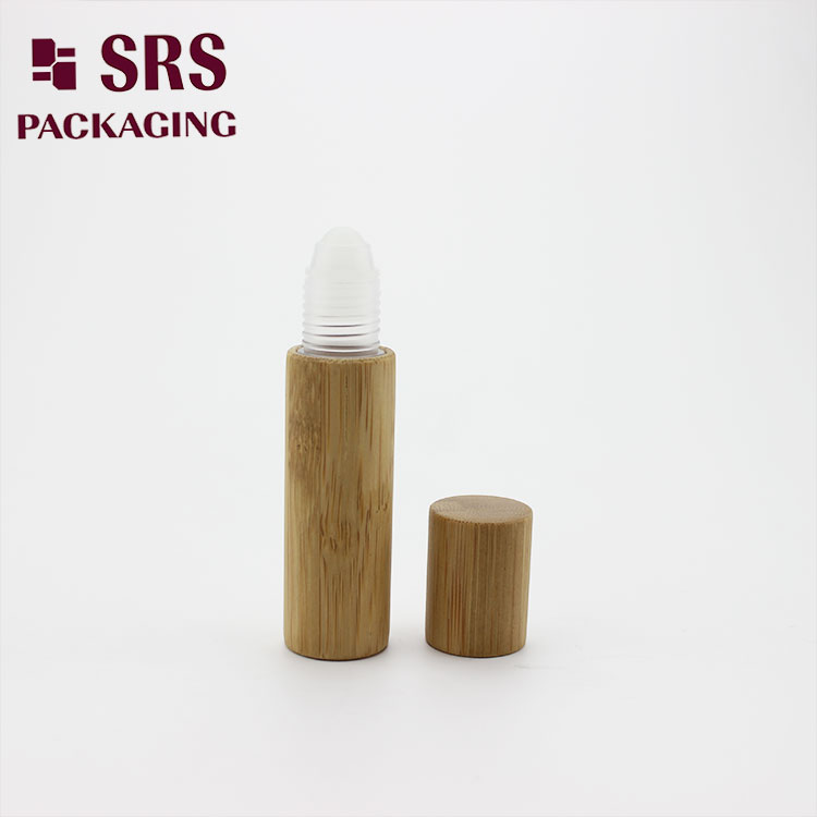 High Quality 10ml Lip Gloss Bottle with Bamboo Lid