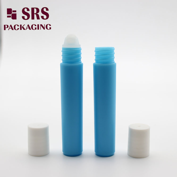 SRS New Product Blue Color 7ml Bottle Roll on Plastic