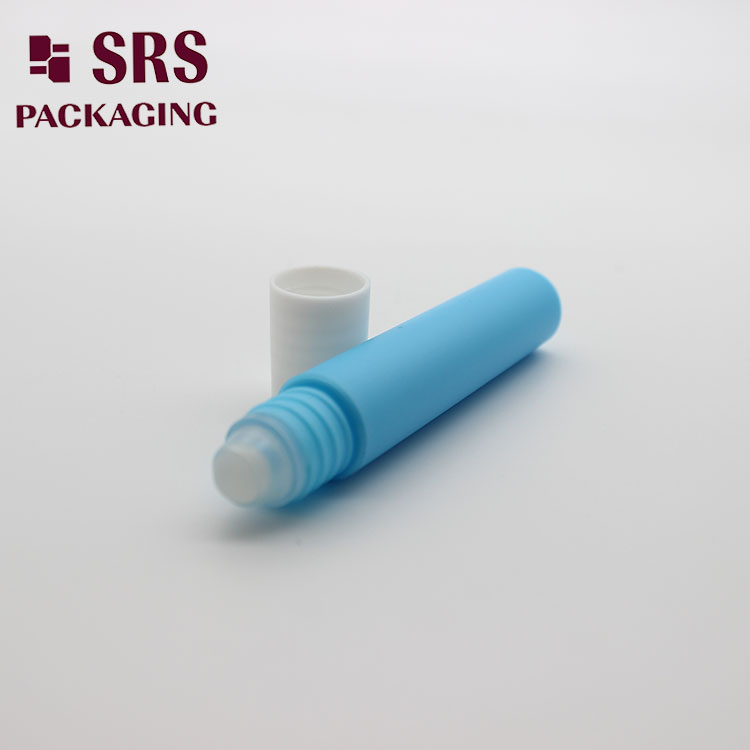 SRS New Product Blue Color 7ml Bottle Roll on Plastic