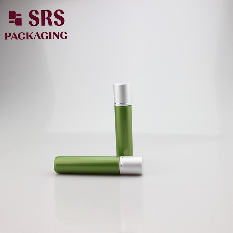 cylinder empty 35ml roll ball bottle with steel roller