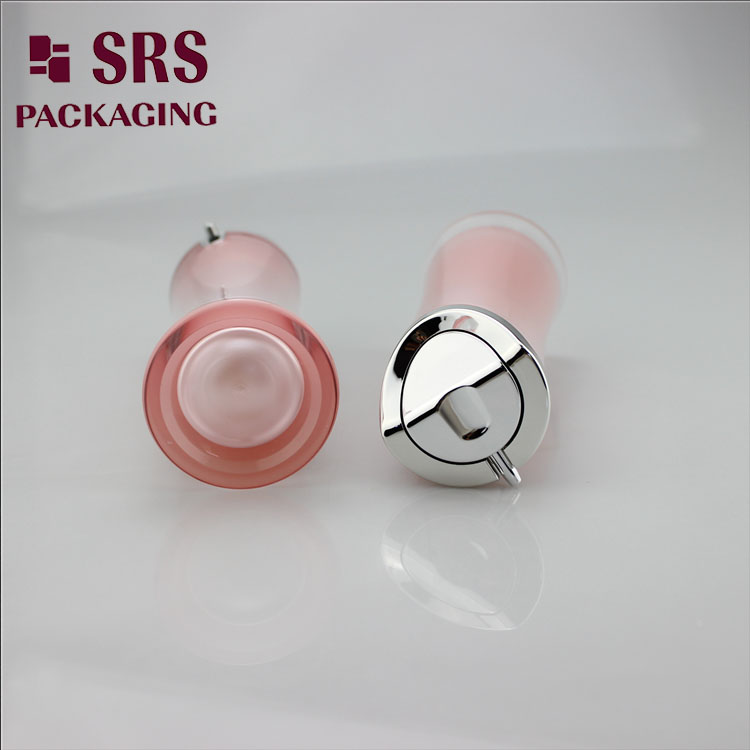 A093 Round Waist Airless Bottle 30ml 50ml Skin Care Lotion Bottle