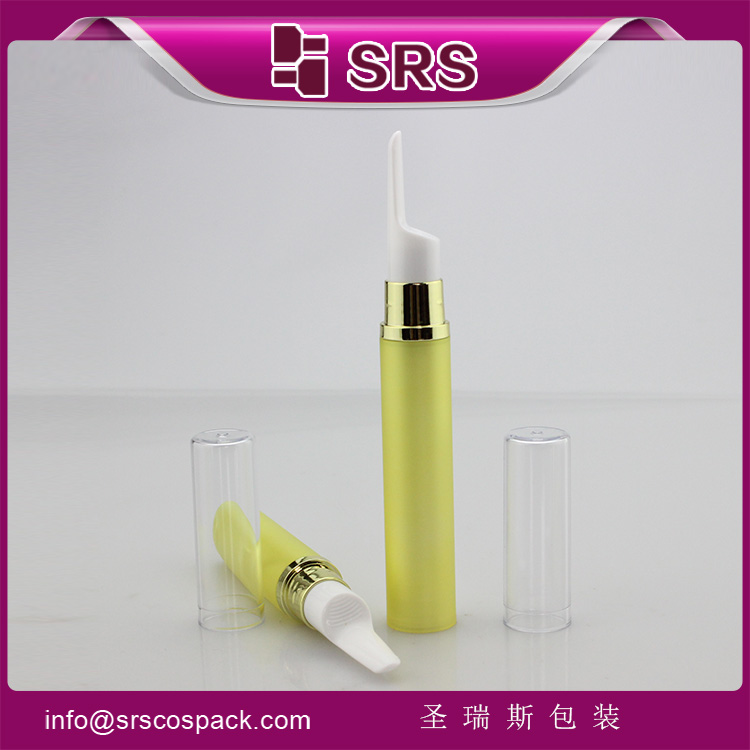 A003B AS material round airless pump eye cream pocket bottle small volume