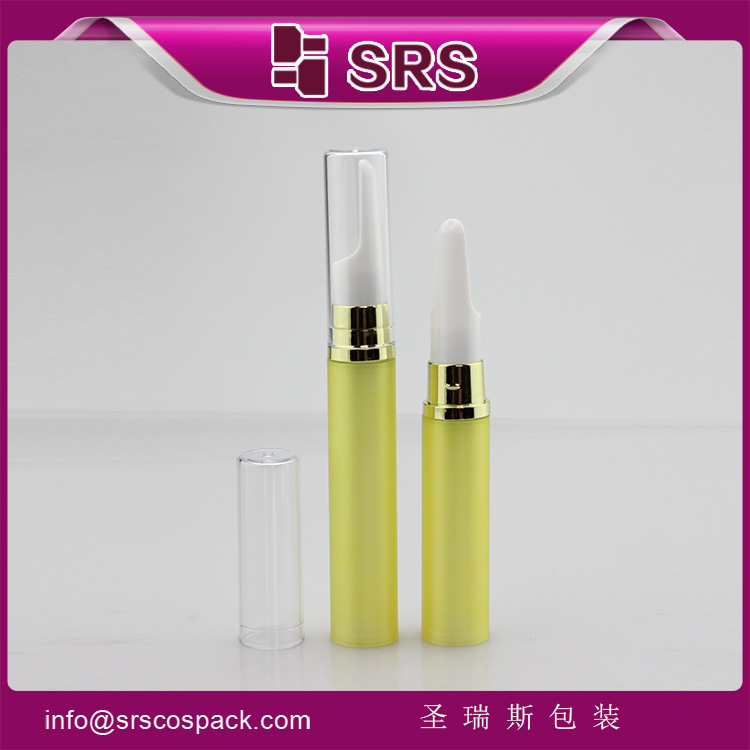 A003B AS material round airless pump eye cream pocket bottle small volume