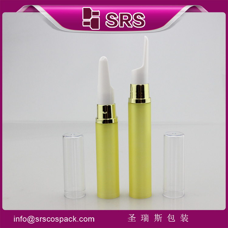 A003B AS material round airless pump eye cream pocket bottle small volume