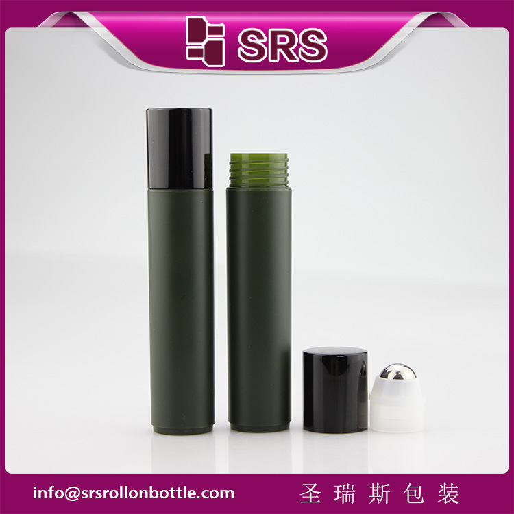 30ml 35ml empty cylinder Hair Tonic bottle with roller ball