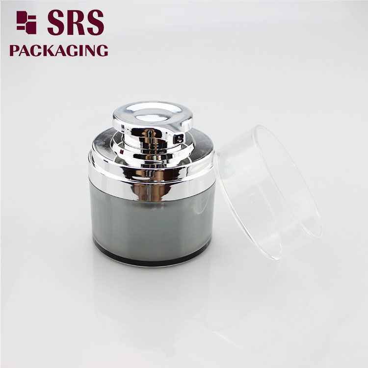 A103 30ml 50ml 70ml plastic airless acrylic cosmetic packaging cream jar