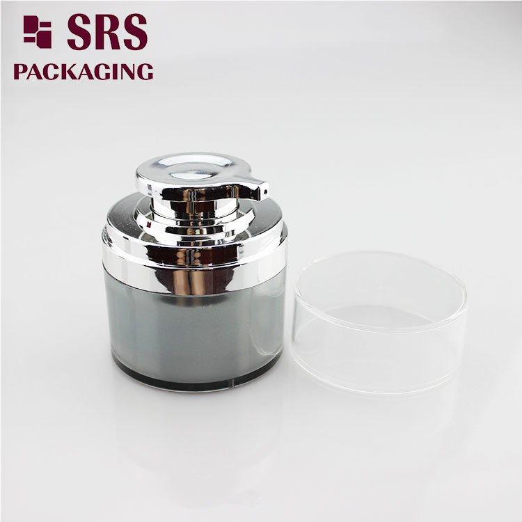 A103 30ml 50ml 70ml plastic airless acrylic cosmetic packaging cream jar