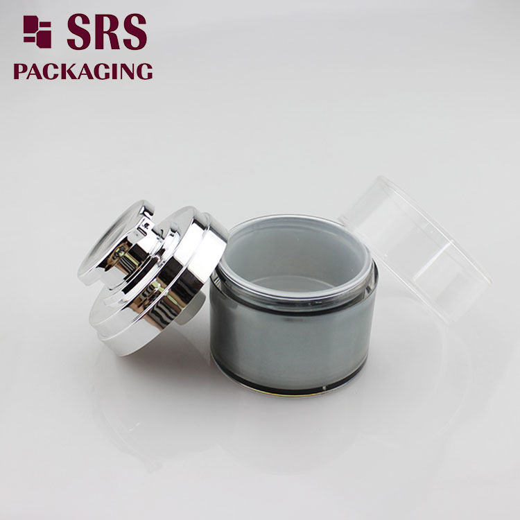 A103 30ml 50ml 70ml plastic airless acrylic cosmetic packaging cream jar_SRS PACKAGING