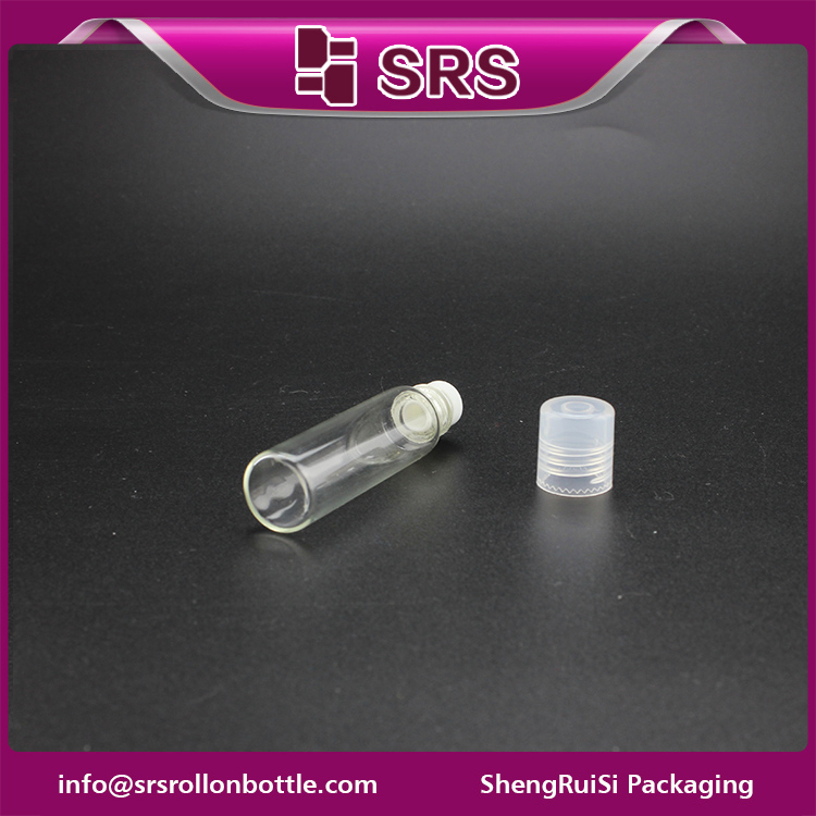 5ml glass roll on bottle for essential oil professional design no leaked