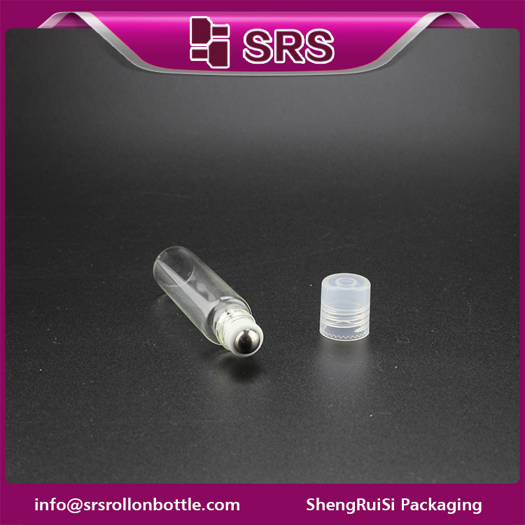 5ml glass roll on bottle for essential oil professional design no leaked