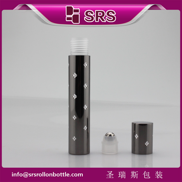 15ml aluminum roll on bottle with steel ball