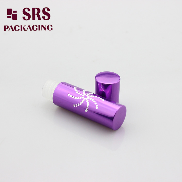 5ml aluminum Hair Tonic use roll on small bottle with steel ball