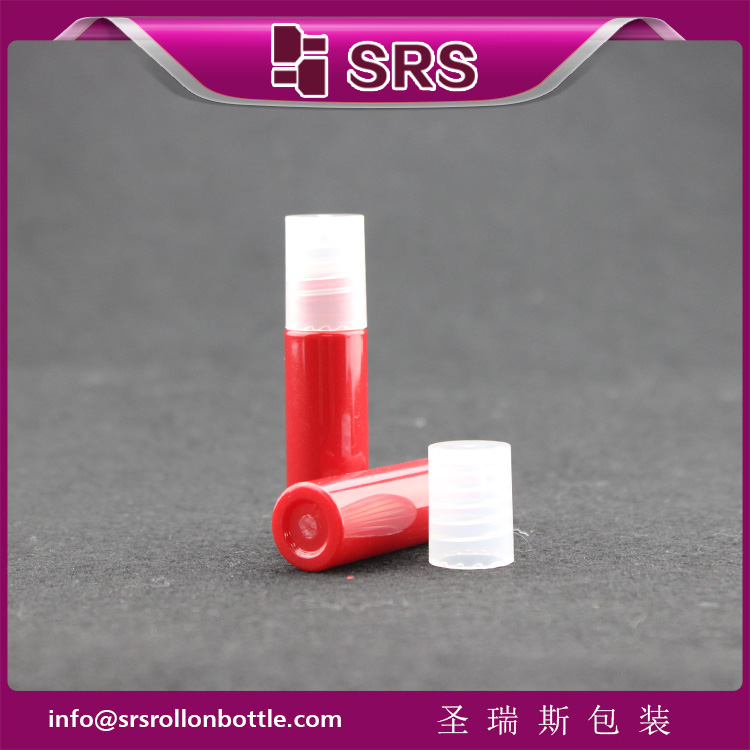 PET-5ML empty PET 5ML sample roll on bottle PET material