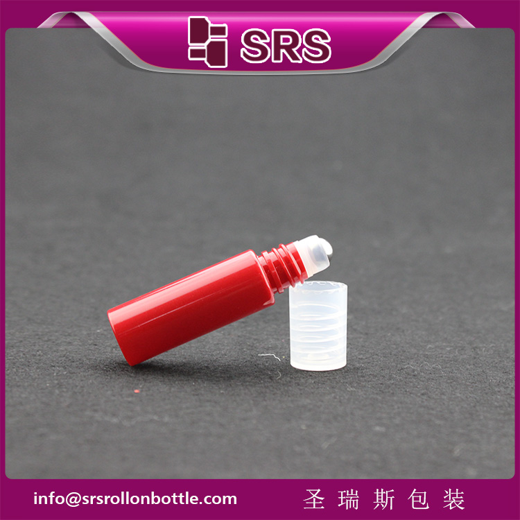 PET-5ML empty PET 5ML sample roll on bottle PET material