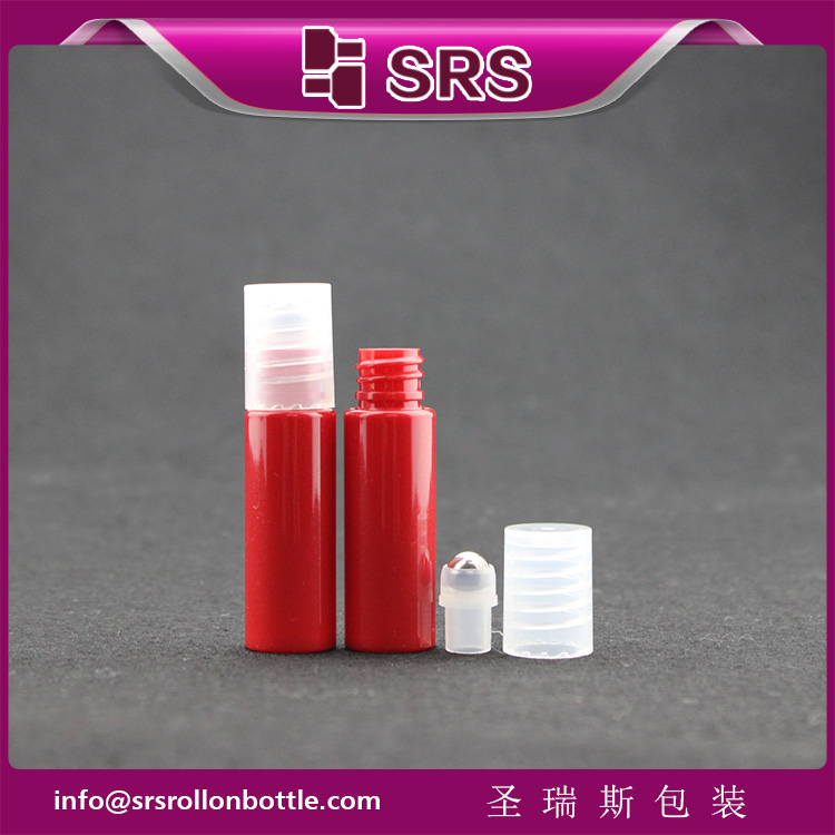 PET-5ML empty PET 5ML sample roll on bottle PET material