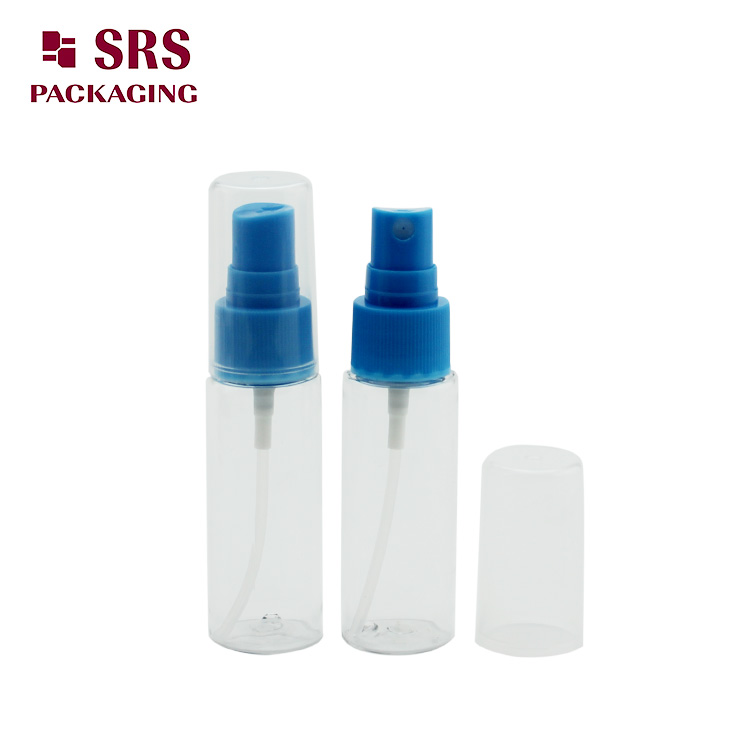 empty 30ml Transparent Pet Plastic Atomizer Mist Sprayer Bottle