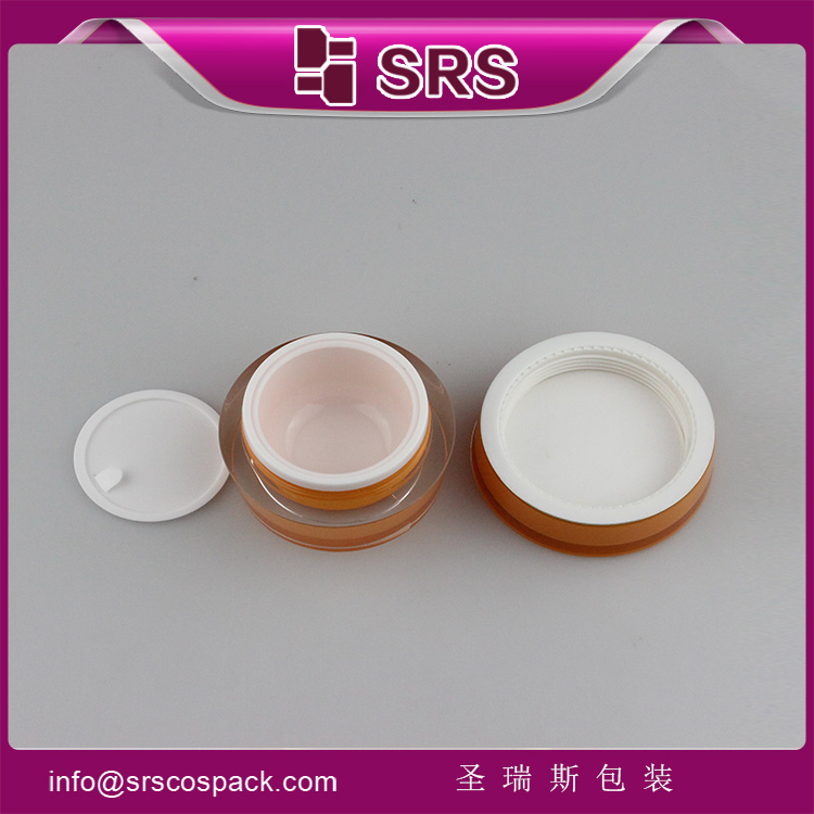 J030 cone shape acrylic jar for facial cream