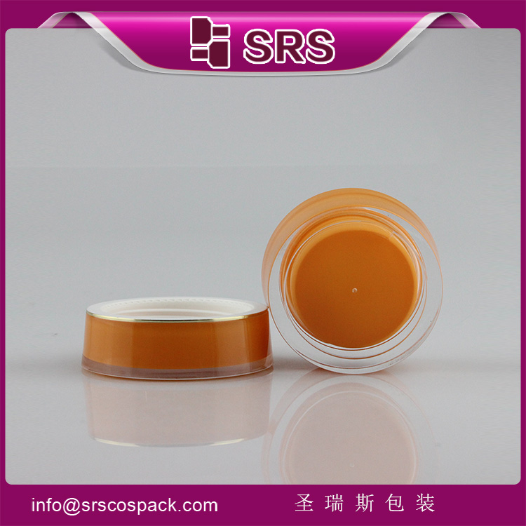 J030 cone shape acrylic jar for facial cream