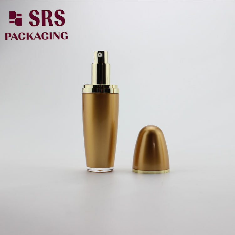 L010 high quality acrylic skin care lotion plastic bottle with cap