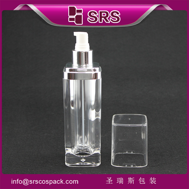 L051 double wall acrylic pump lotion 15ml 30ml 60ml 120ml bottle 