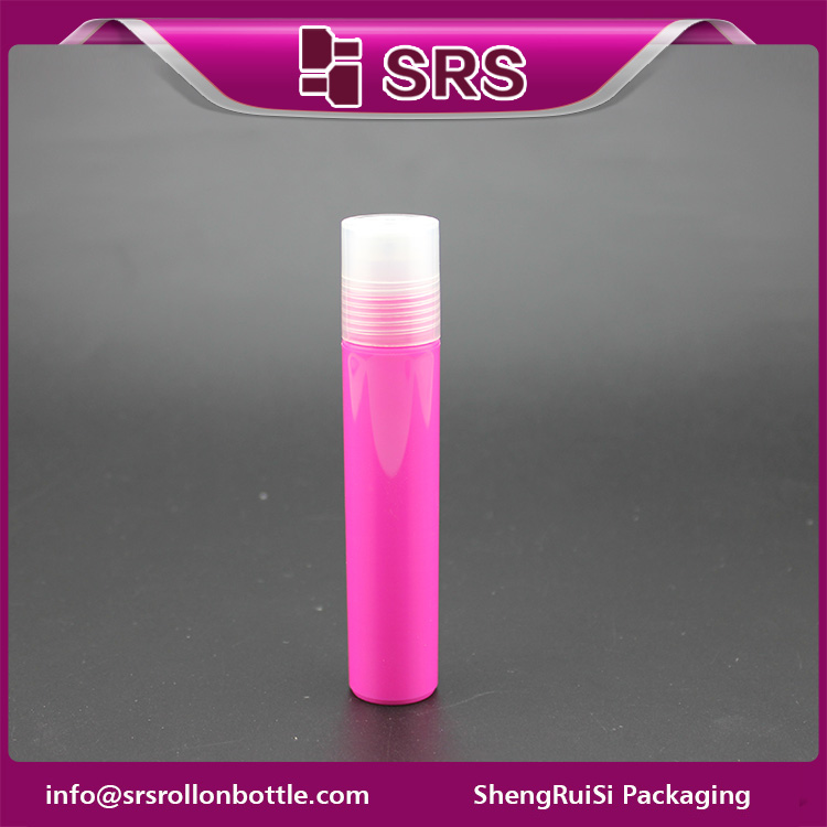 RPP-10ml 15ml 20ml PP empty roller body emulsion bottle with three steel ball