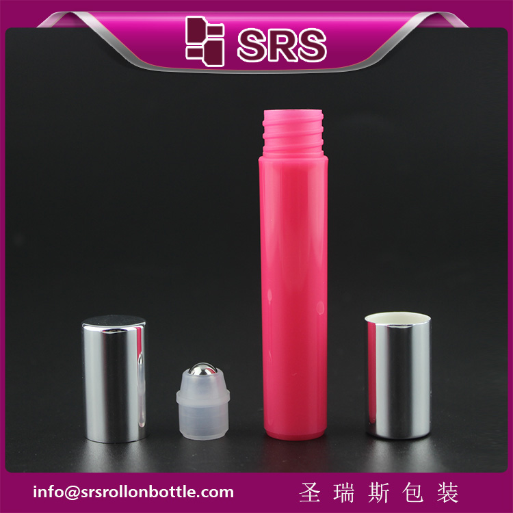 SRS Empty Cosmetic Mini Plastic Roll on Bottle 7ml