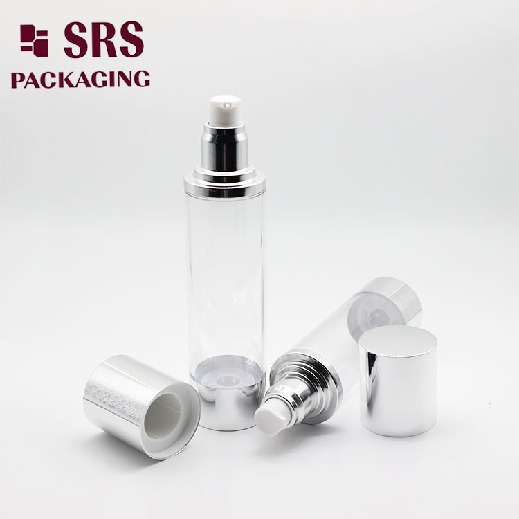 A022B 15ml 30ml 50ml 80ml 100ml 120ml 200ml Aluminum Airless Lotion Bottle