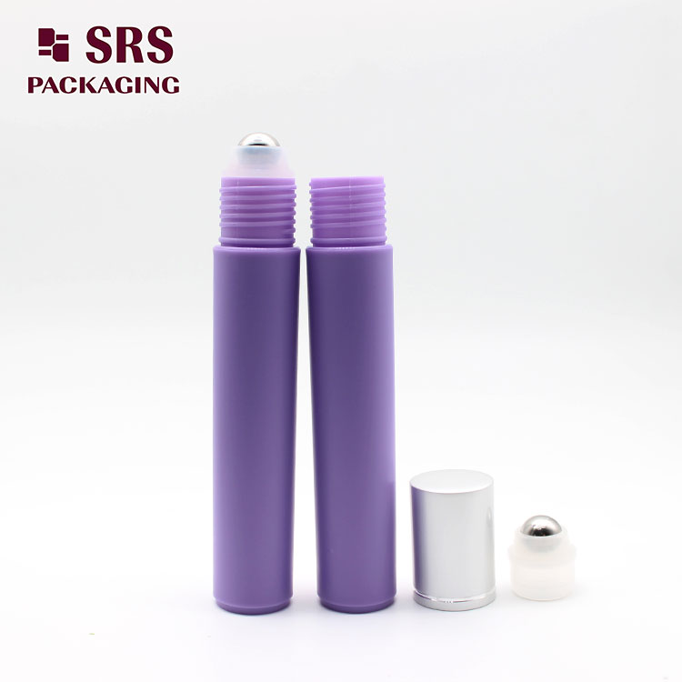 SRS Empty Cosmetic Plastic 15ml Bottle Parfume Roll on