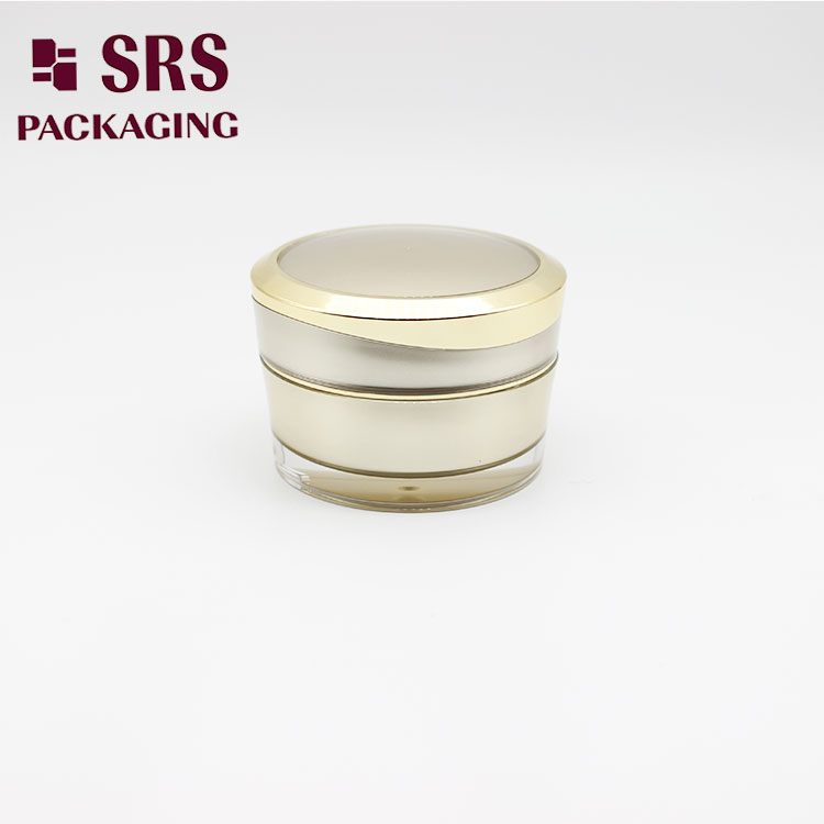 J031 Wholesale Acrylic Cosmetic Cream Jar 15ml 30ml 50ml Skin Care Packaging