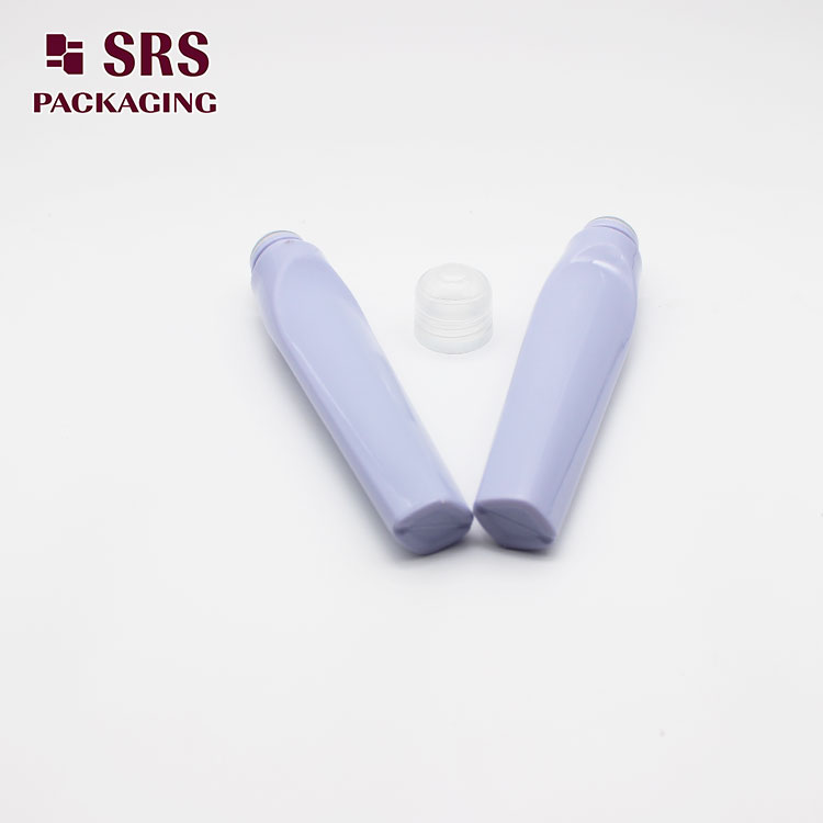 SRS8444 PETG Material 12ml Purple Massage Liquids Empty Roller Bottle Wholesale