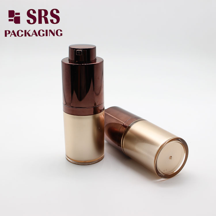 A020 SRS Empty Cosmetic Acrylic Airless Pump Bottle for Skin Care