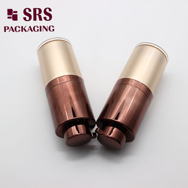 A020 SRS Empty Cosmetic Acrylic Airless Pump Bottle for Skin Care