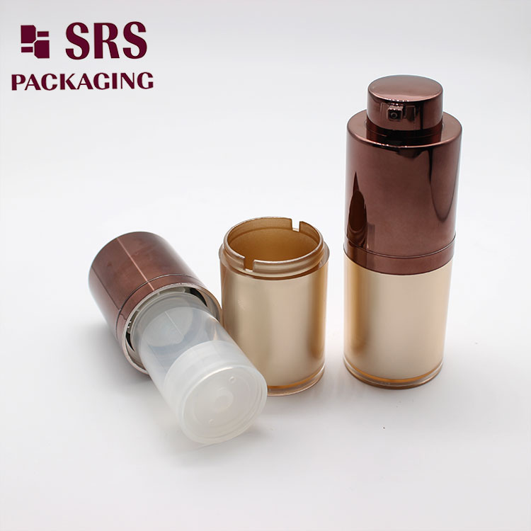 A020 SRS Empty Cosmetic Acrylic Airless Pump Bottle for Skin Care