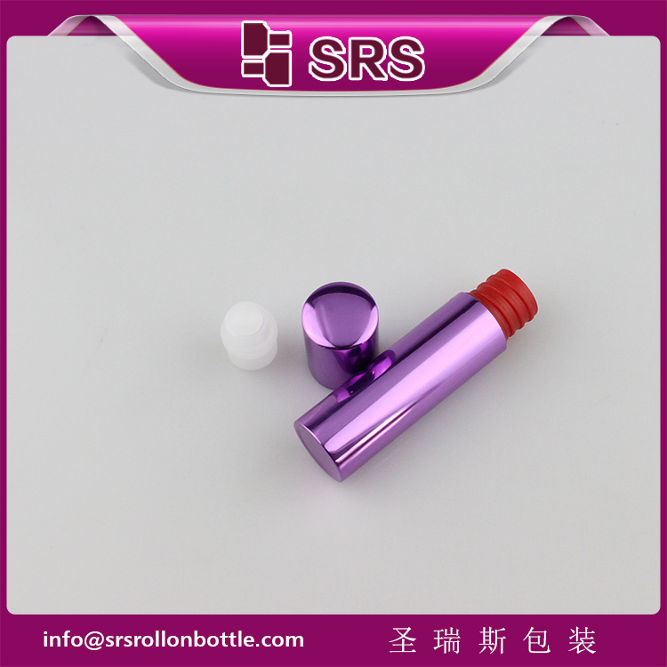 ALS-5ML aluminum outer bottle plastic inner bottle 5ml with roller ball