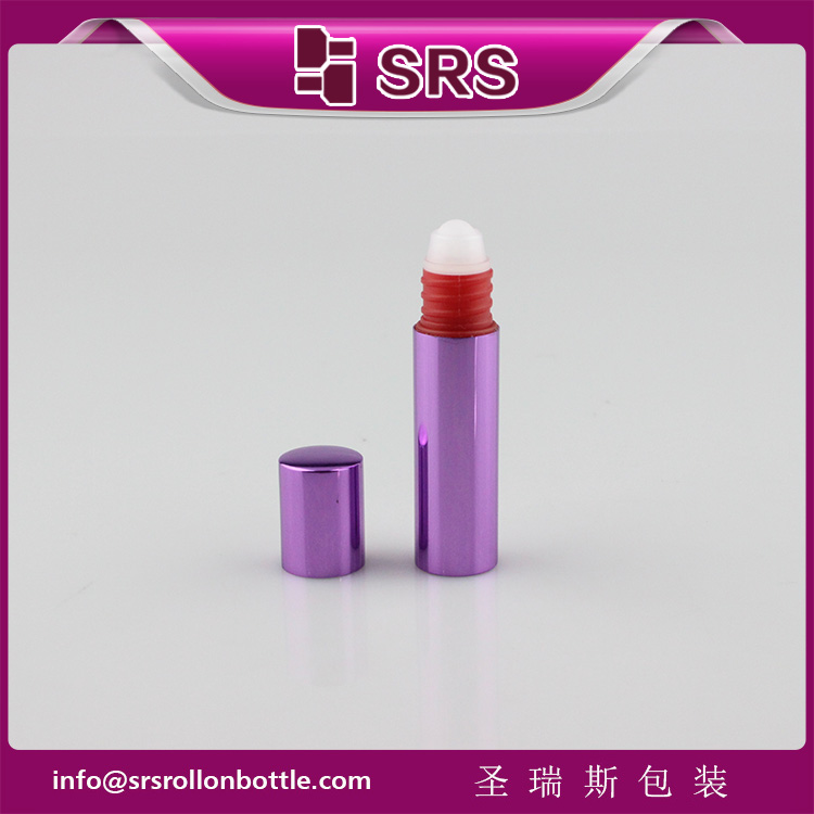 ALS-5ML aluminum outer bottle plastic inner bottle 5ml with roller ball